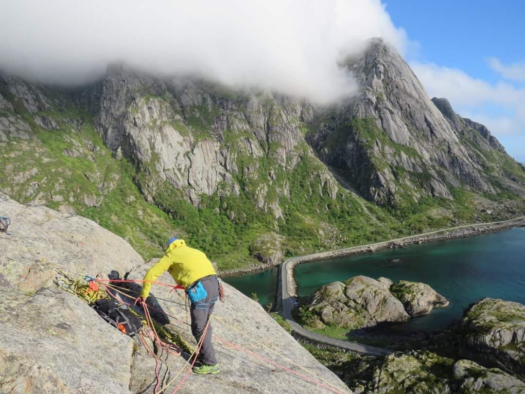 Stage escalade en Norvège (Lofoten) du 8 au 21 juillet 2024 (autres dates possibles sur demande). Complet