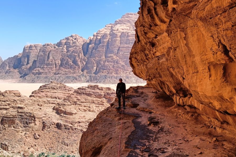 Retour en images: Stage escalade en Jordanie (Wadi Rum)